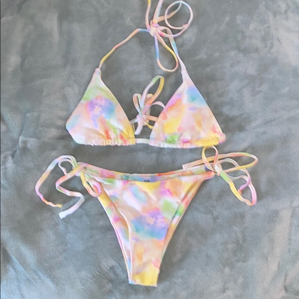 SHEIN Tie Dye Bikini